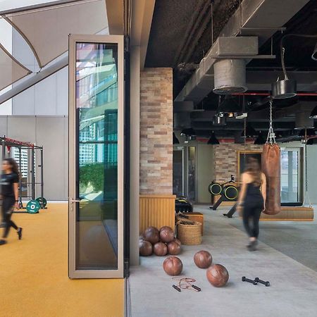 25Hours Hotel Dubai One Central Eksteriør bilde The gym at the new building