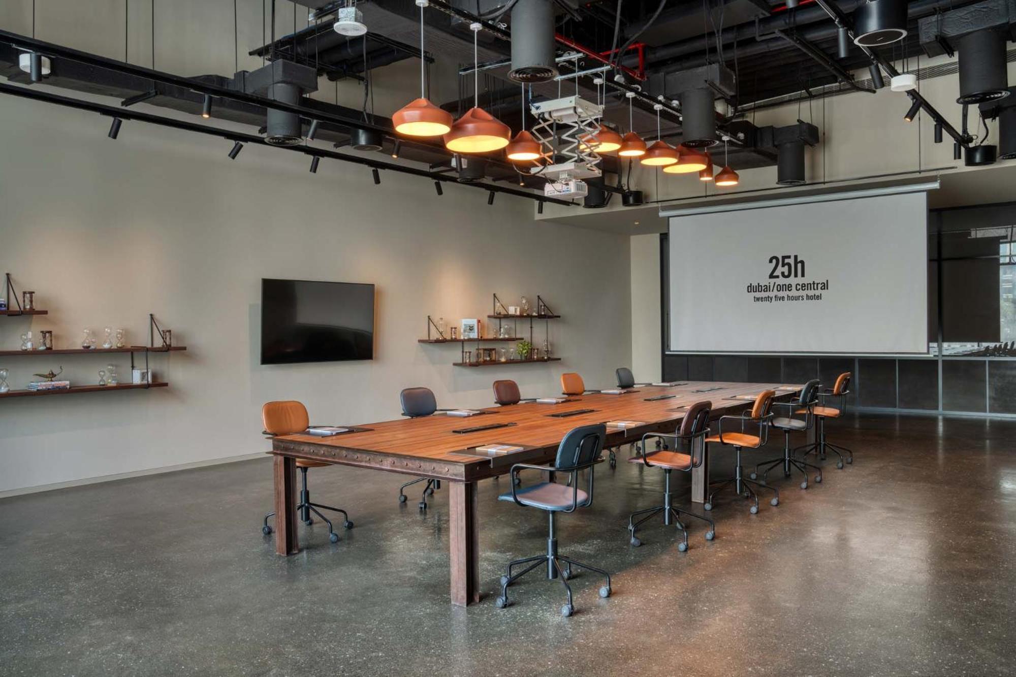 25Hours Hotel Dubai One Central Eksteriør bilde The 25h Meetingroom