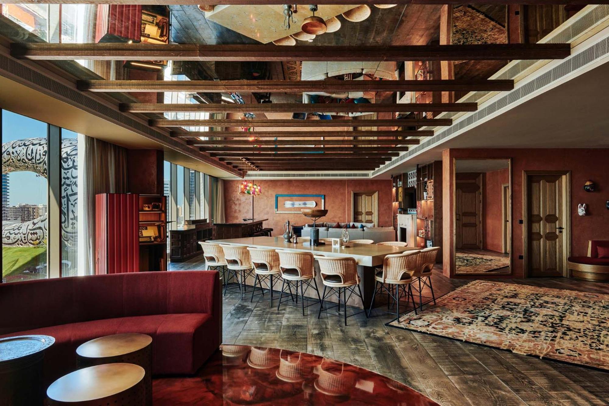 25Hours Hotel Dubai One Central Eksteriør bilde The 10th floor of the hotel