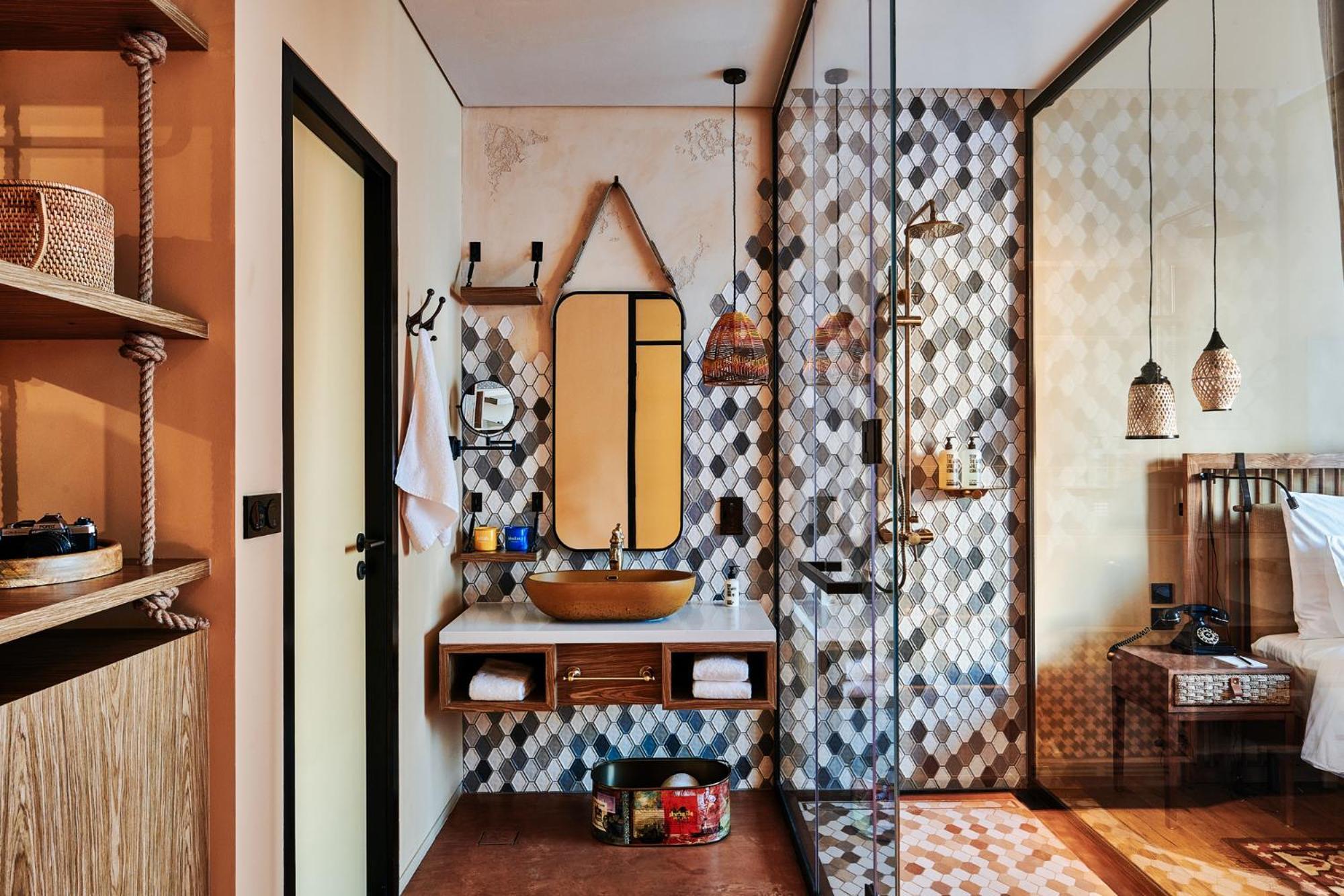 25Hours Hotel Dubai One Central Eksteriør bilde Bathroom at the hotel